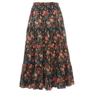 The Great The Day Dream Skirt Black Enchanted Floral